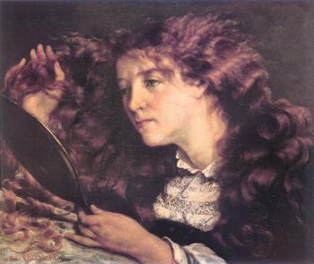 Gustave Courbet : Portrait of Jo, the Beautiful Irish Girl